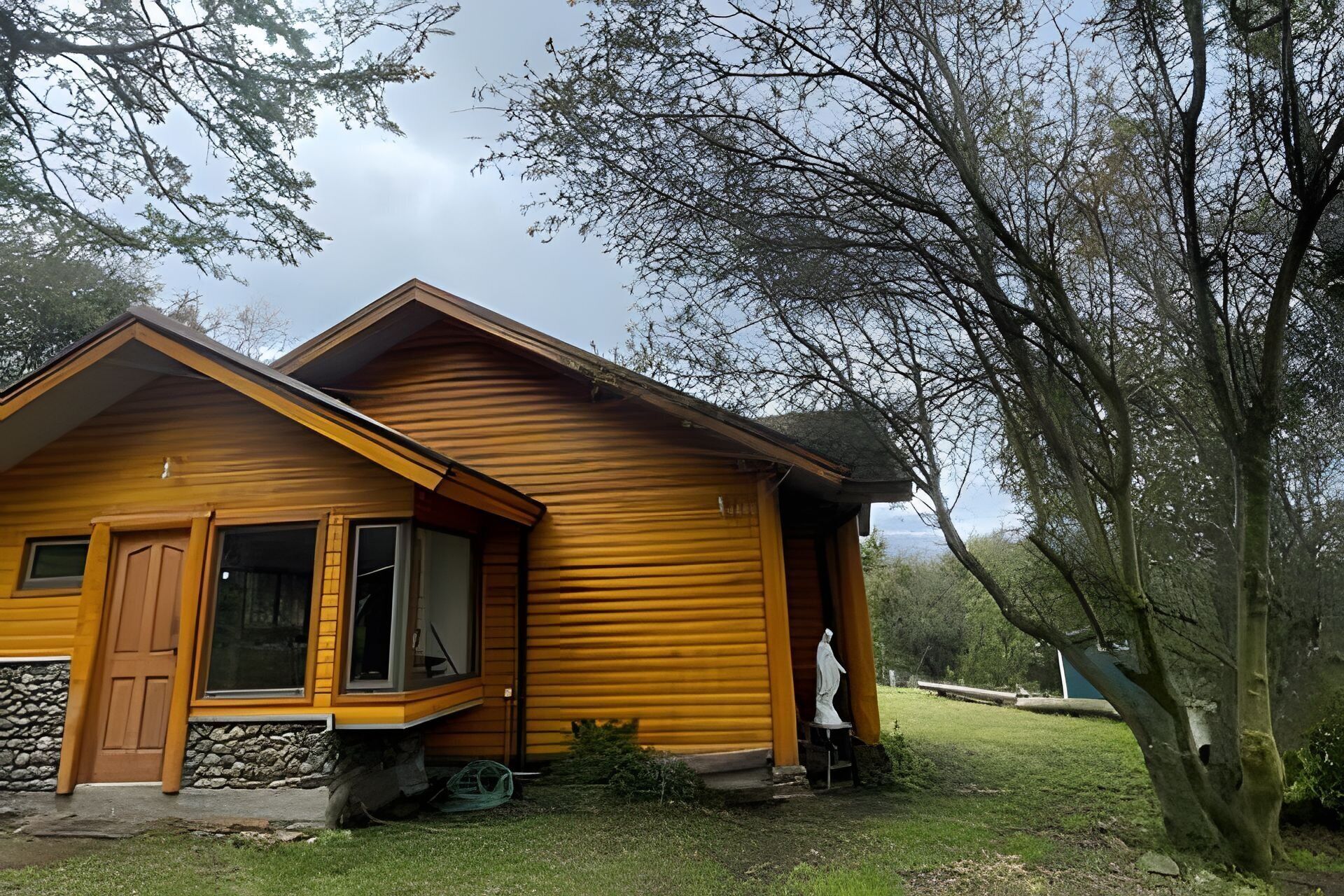 Rumah Keluarga, patio, pemandangan kebun | Eksterior