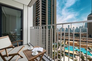 Property grounds - Stylish 2 bedroom apartment with Burj Khalifa views, connected to Dubai Mall (Dubai)