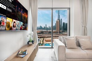 Interior - Stylish 2 bedroom apartment with Burj Khalifa views, connected to Dubai Mall (Dubai)