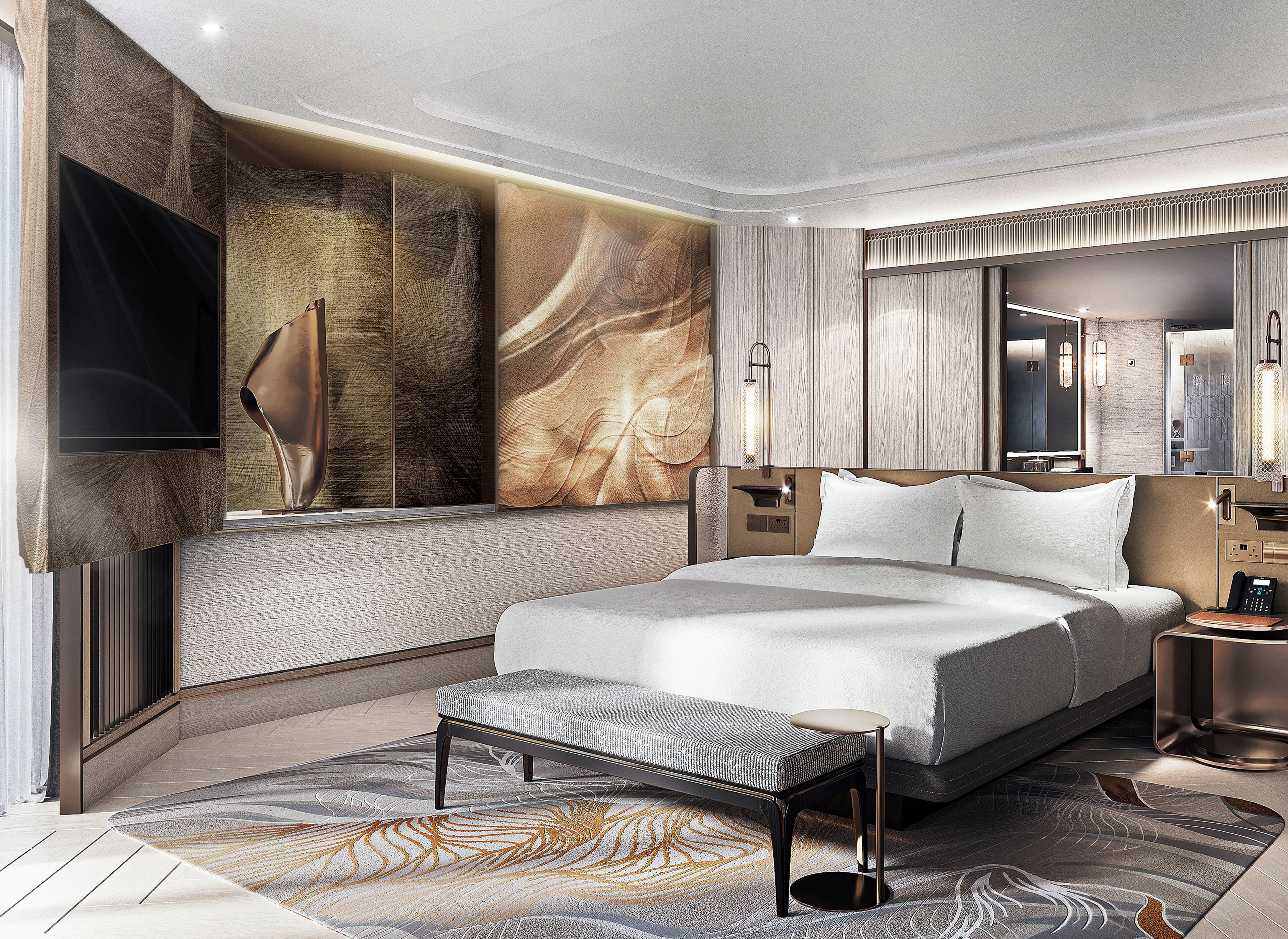 Premium bedding, down duvets, minibar, in-room safe