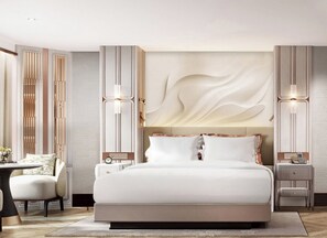 Premium bedding, down comforters, minibar, in-room safe - Fairmont Bangkok Sukhumvit (Bangkok)