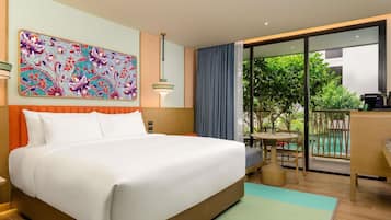 Quarto luxo, 1 cama King | Wi-Fi de cortesia