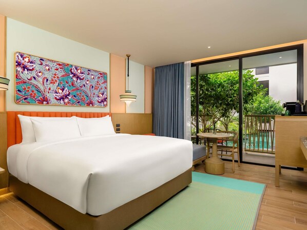 Chambre Deluxe, 1 très grand lit | Accès au Wi-Fi (inclus)