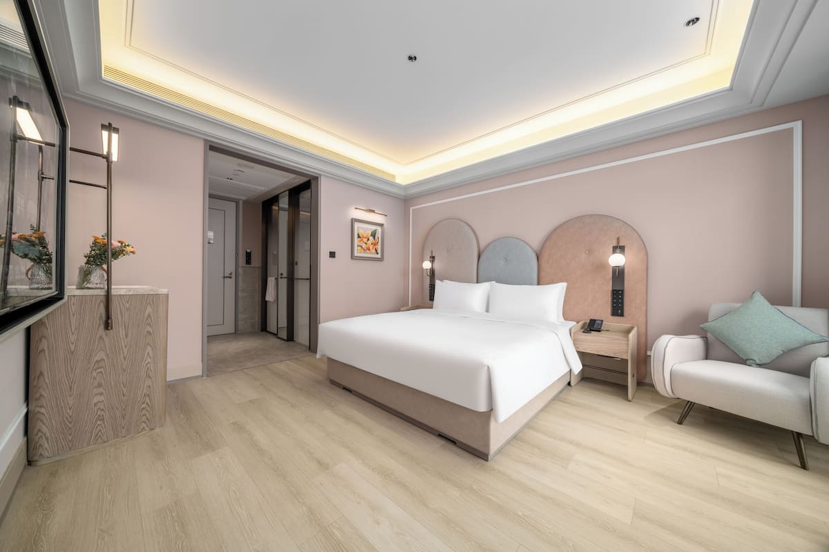 Chambre Deluxe, 1 très grand lit | Chambres insonorisées
