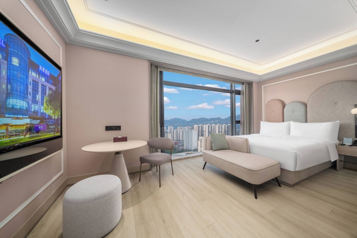 Kamar Superior, 1 Tempat Tidur King | Minibar gratis, tirai kedap cahaya, dan kedap suara