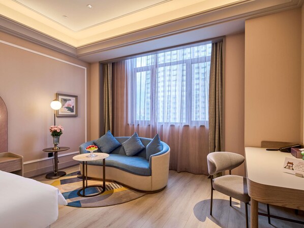 豪華客房, 1 張特大雙人床