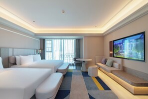 Family Room, 2 Double Beds | Down comforters, free minibar, blackout drapes, free WiFi - Mercure Xiamen Science City (Xiamen)