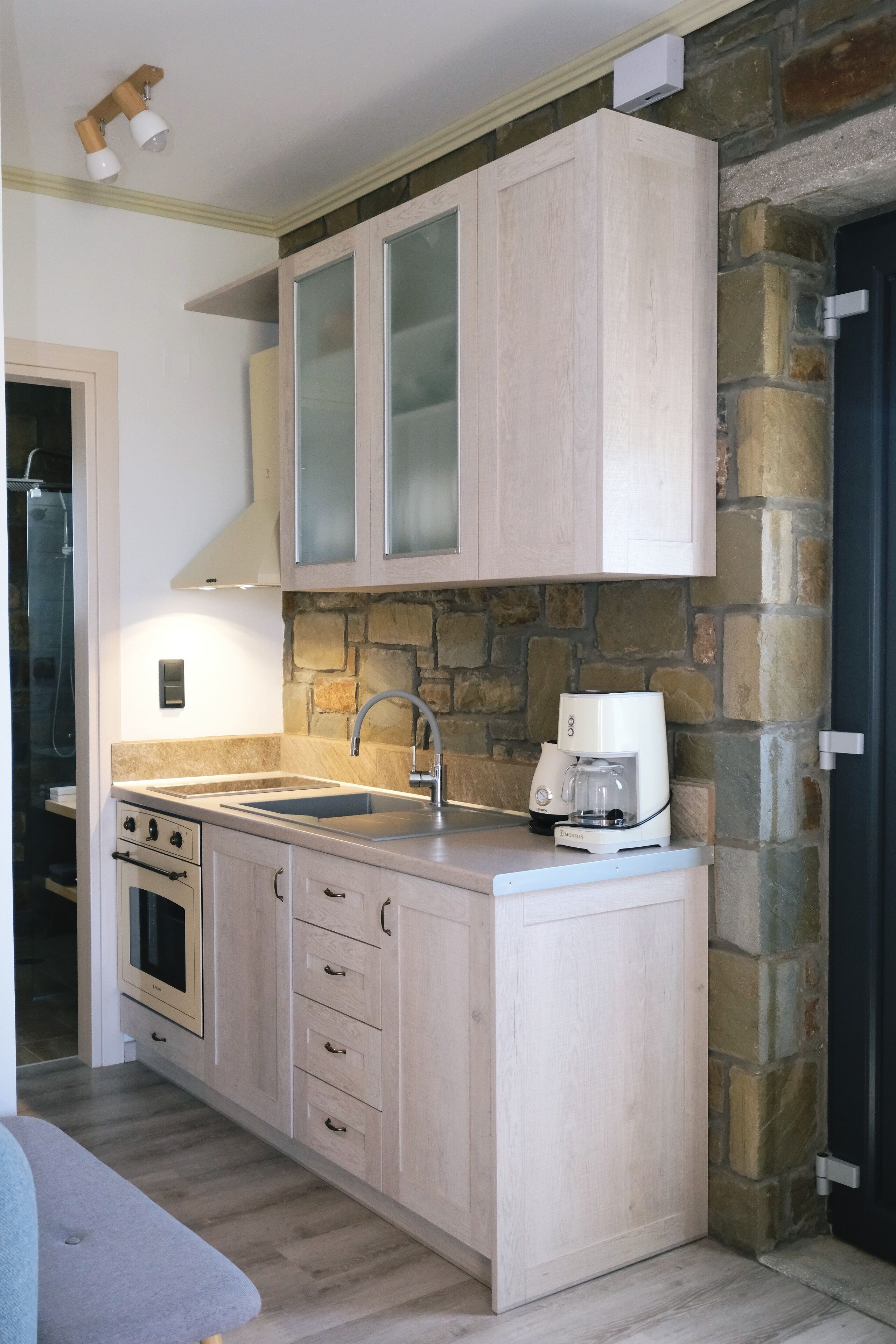 Apartment, 1 Bedroom, Patio, Beach View | Private kitchen