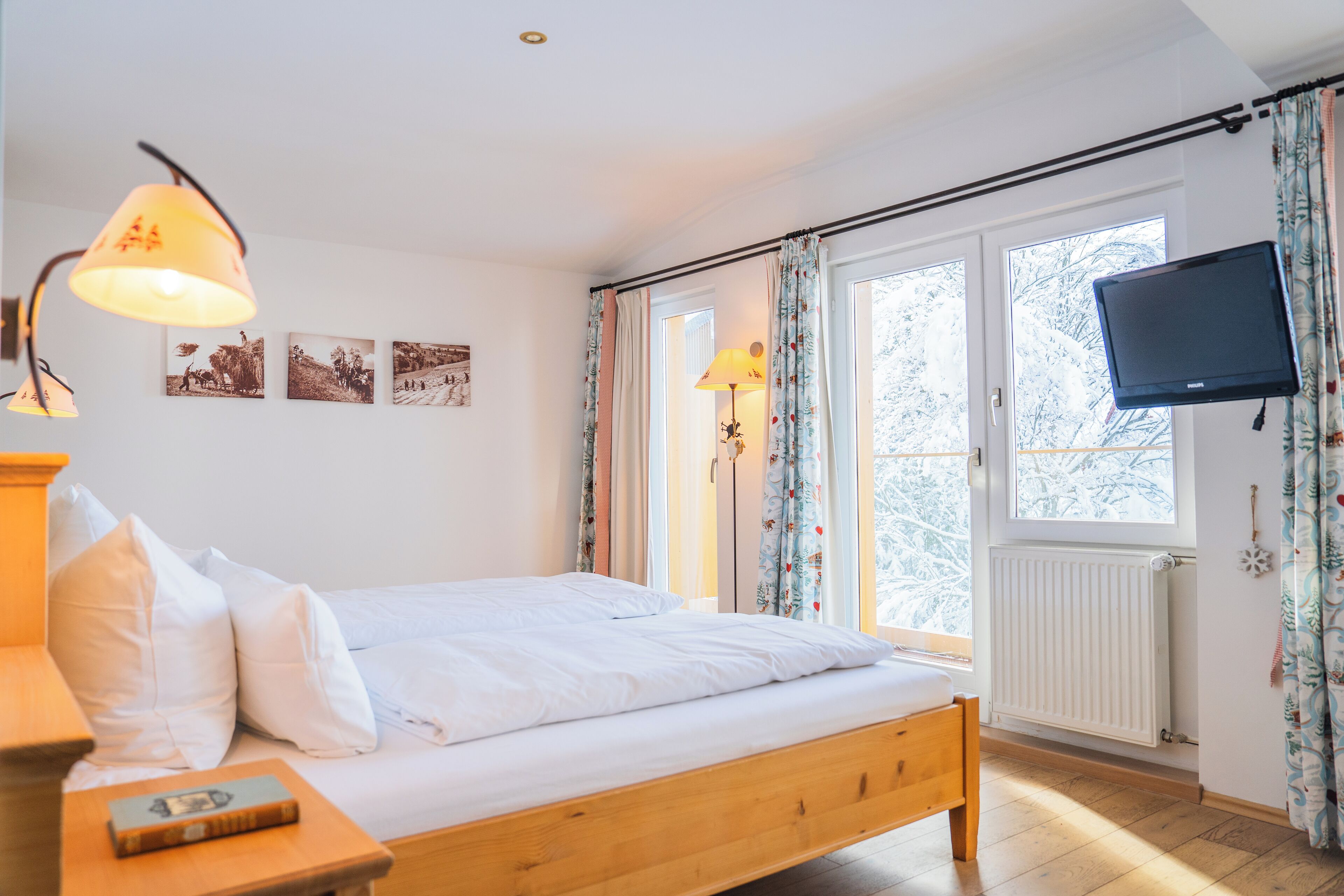 Standard-Einzelzimmer, Balkon, Bergblick