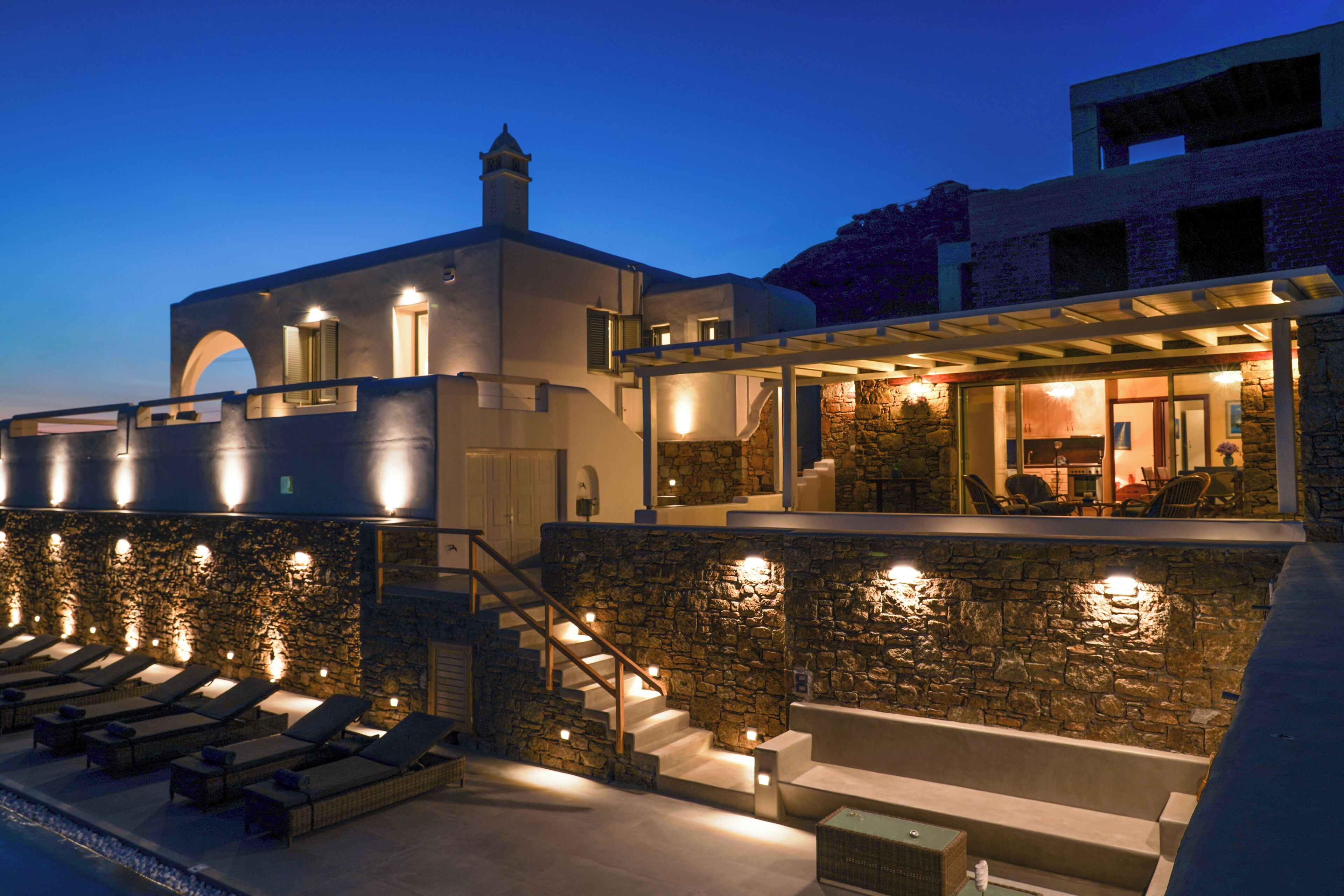 Voorkant van accommodatie