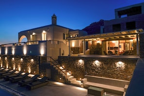 Voorkant van accommodatie