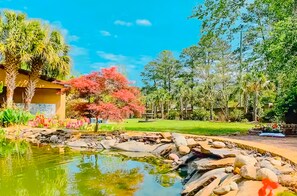 Property grounds - Leland Home with Pool, Pavilion & Large Spaces - Palazzo Guest House (Leland)