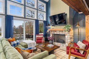 Smart-tv, tv-spel, böcker och ett musikbibliotek