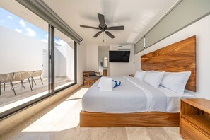 2 bedrooms, iron/ironing board, WiFi, bed sheets - Tulum 2BR | Two Floors | Private Terrace + Grill (Tulum)