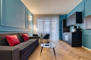 Living area - Aquamarina Suite - Luxury apartment in Buenos Aires Gallery (Milano)