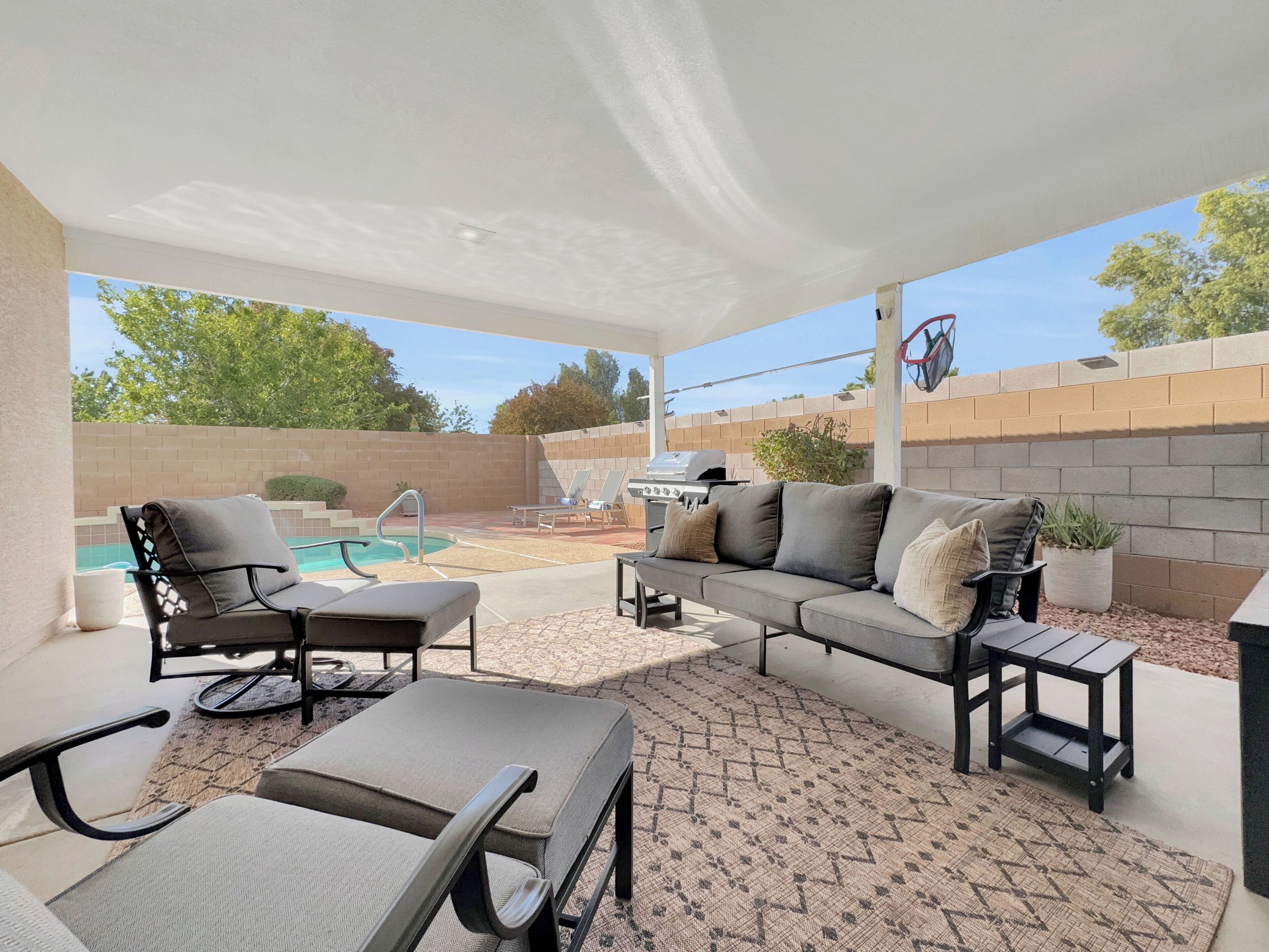 Casa, várias camas, acesso à piscina, vista para a piscina (153rd Surprise) | Terraço/pátio