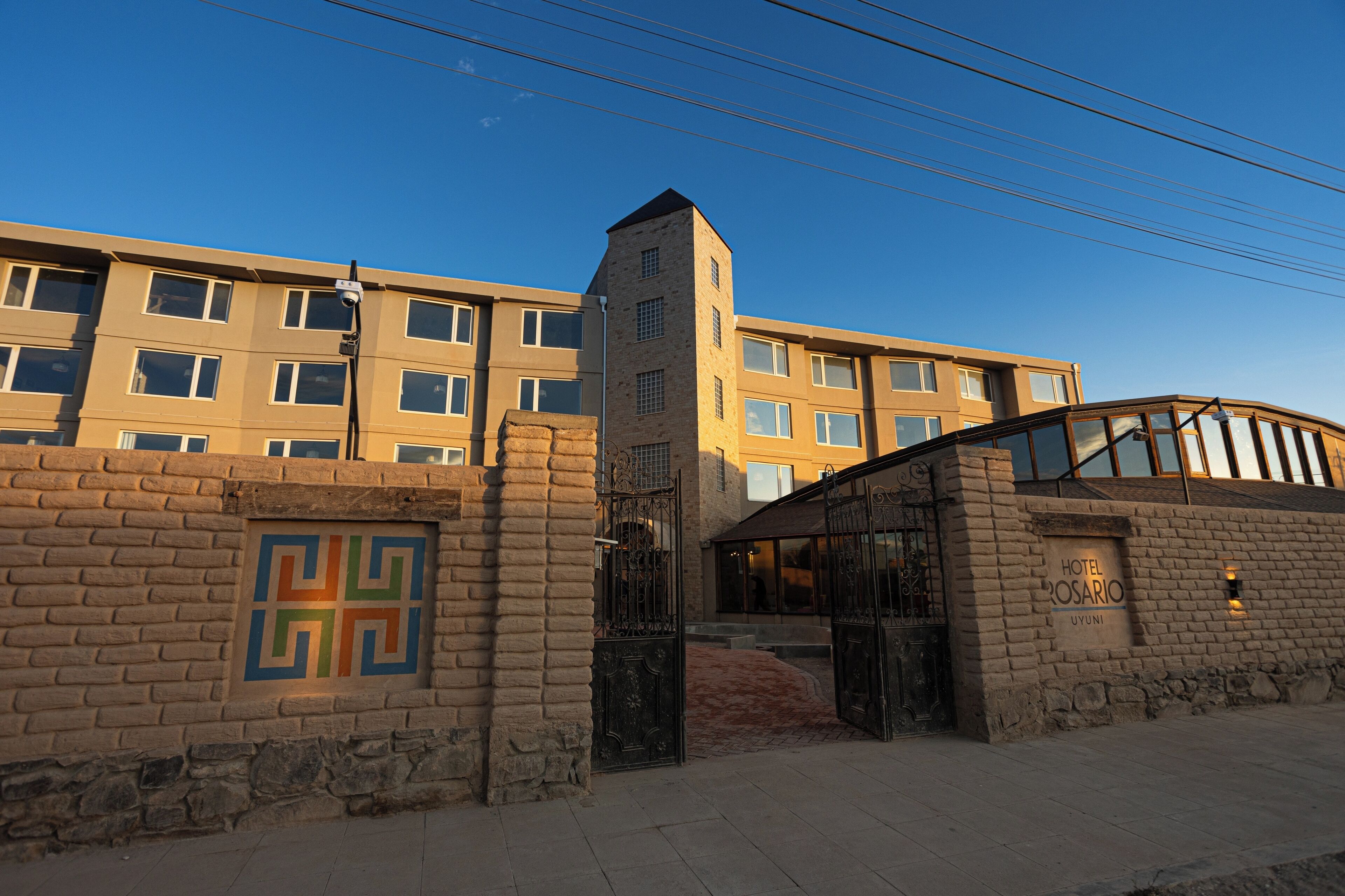 Fachada de la propiedad