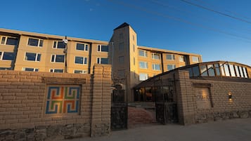 Voorkant van accommodatie