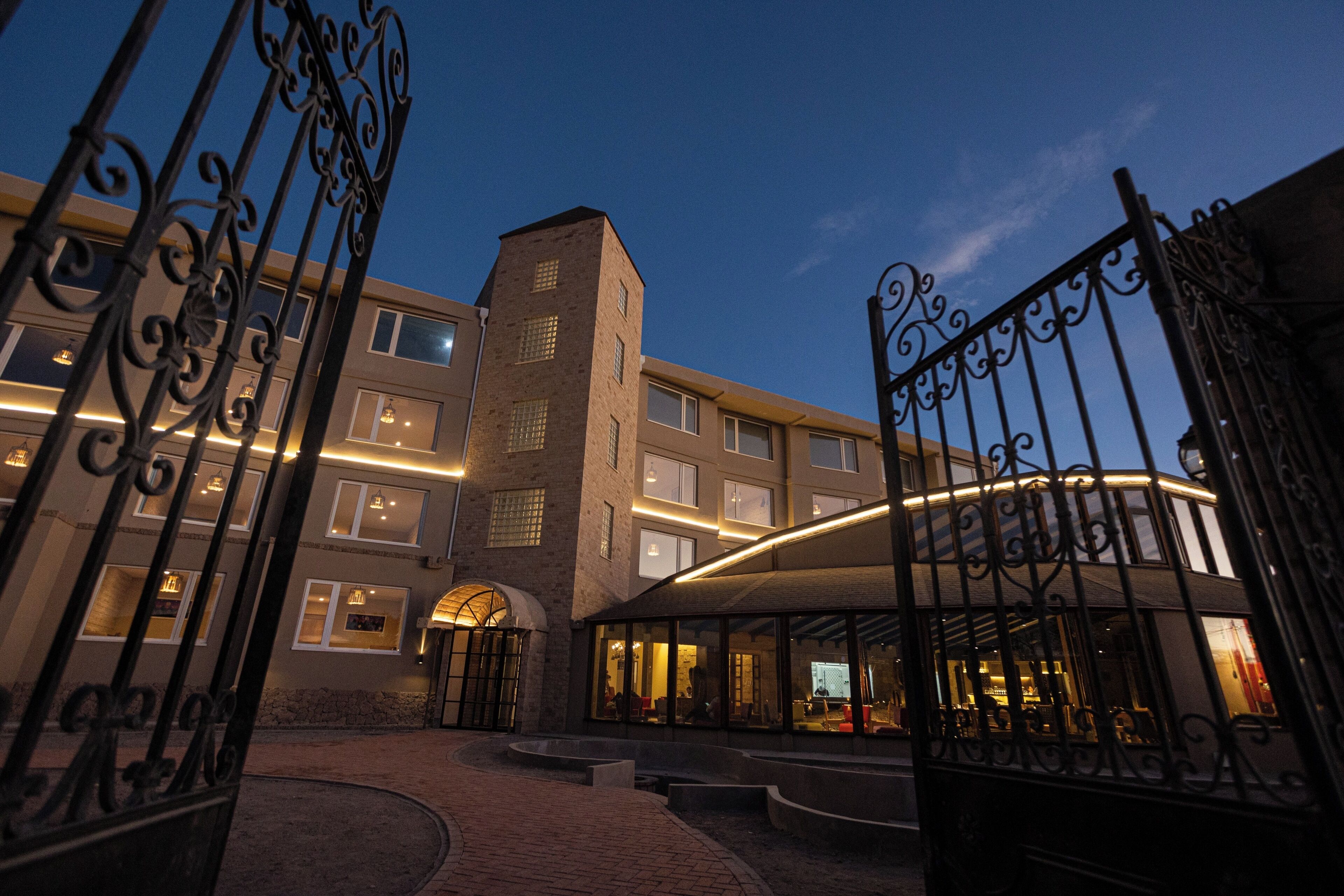 Fassade der Unterkunft