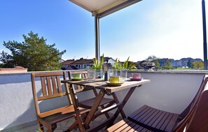 Apartment, 2 Bedrooms, Balcony, City View | Balcony - Quiet Holiday Apartment With Balcony (Umag)