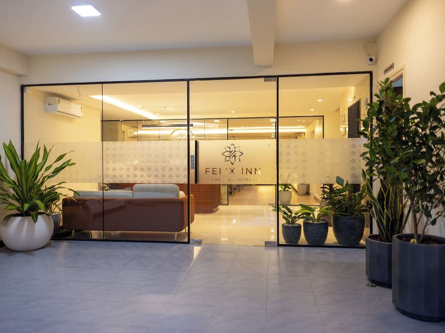 Entrada da propriedade