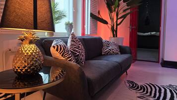 Exclusive-huoneisto | Oleskelualue