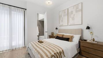 1 bedroom, iron/ironing board, free WiFi, bed sheets