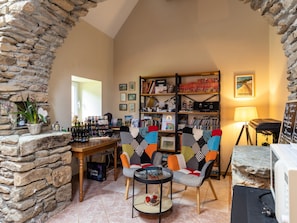 Interior - Guesthouse “Chambre Champêtre” with Shared Terrace, Garden, and Wi-Fi (Lannion)
