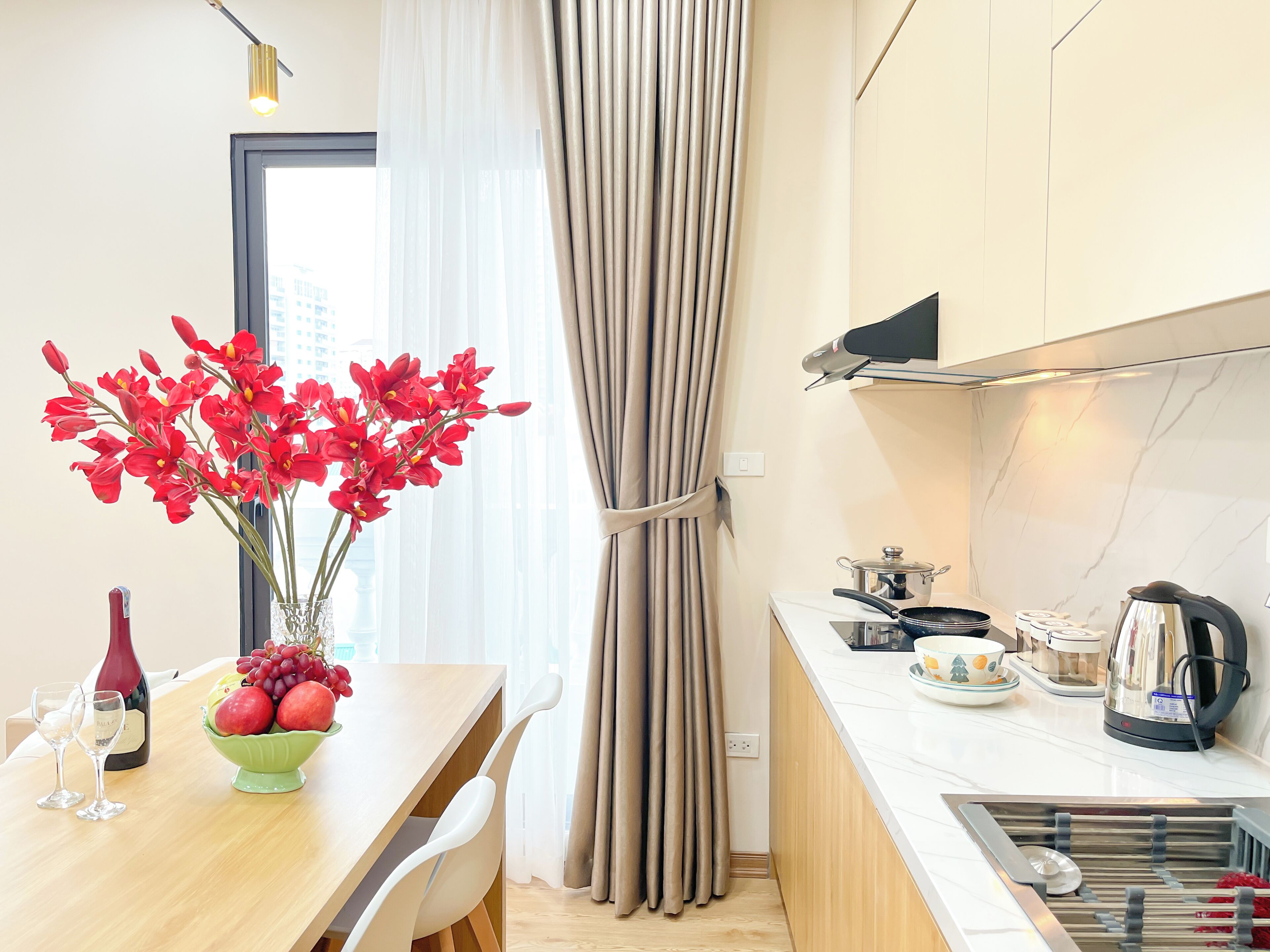 Basic Double Room, Balcony, City View