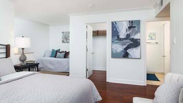 2 bedrooms, desk, iron/ironing board, free WiFi