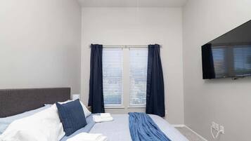 2 chambres, fer et planche Ă repasser, Wi-Fi gratuit, draps fournis