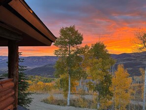 Vista desde la propiedad