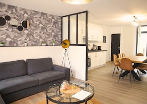 Appartement Familial, 3 chambres, cuisine | Coin séjour