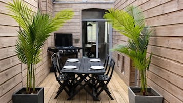 Familielejlighed - 3 soveværelser - køkken | Terrasse/gårdhave