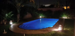 Pool - Large villa with private garden and pool, ideal for families and friends. (Marrakech)