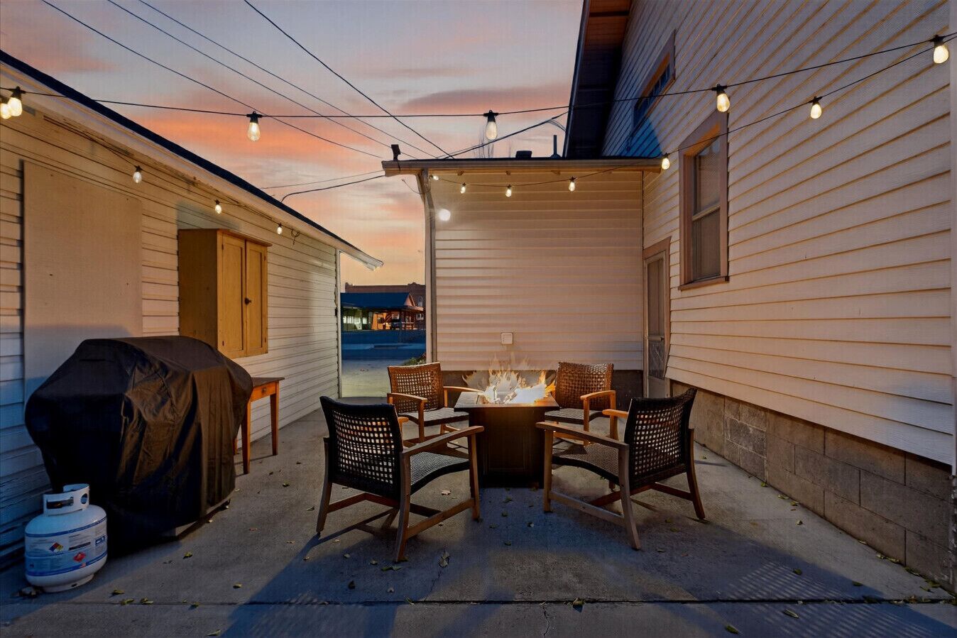 Udendørs spisemuligheder