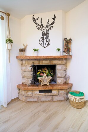 Fireplace - Casa Vacanze Nonna Bambina (Palena)