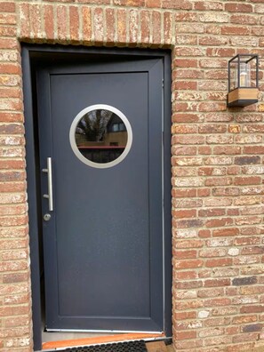 Exterior detail - Newly built vacation apartment Ankerplatz (Stein)