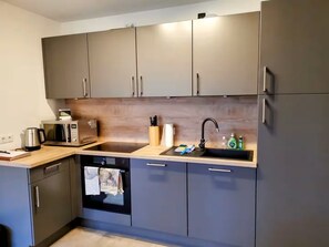 Private kitchen - Newly built vacation apartment Ankerplatz (Stein)