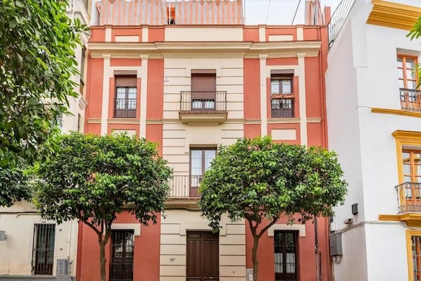 Voorkant van accommodatie