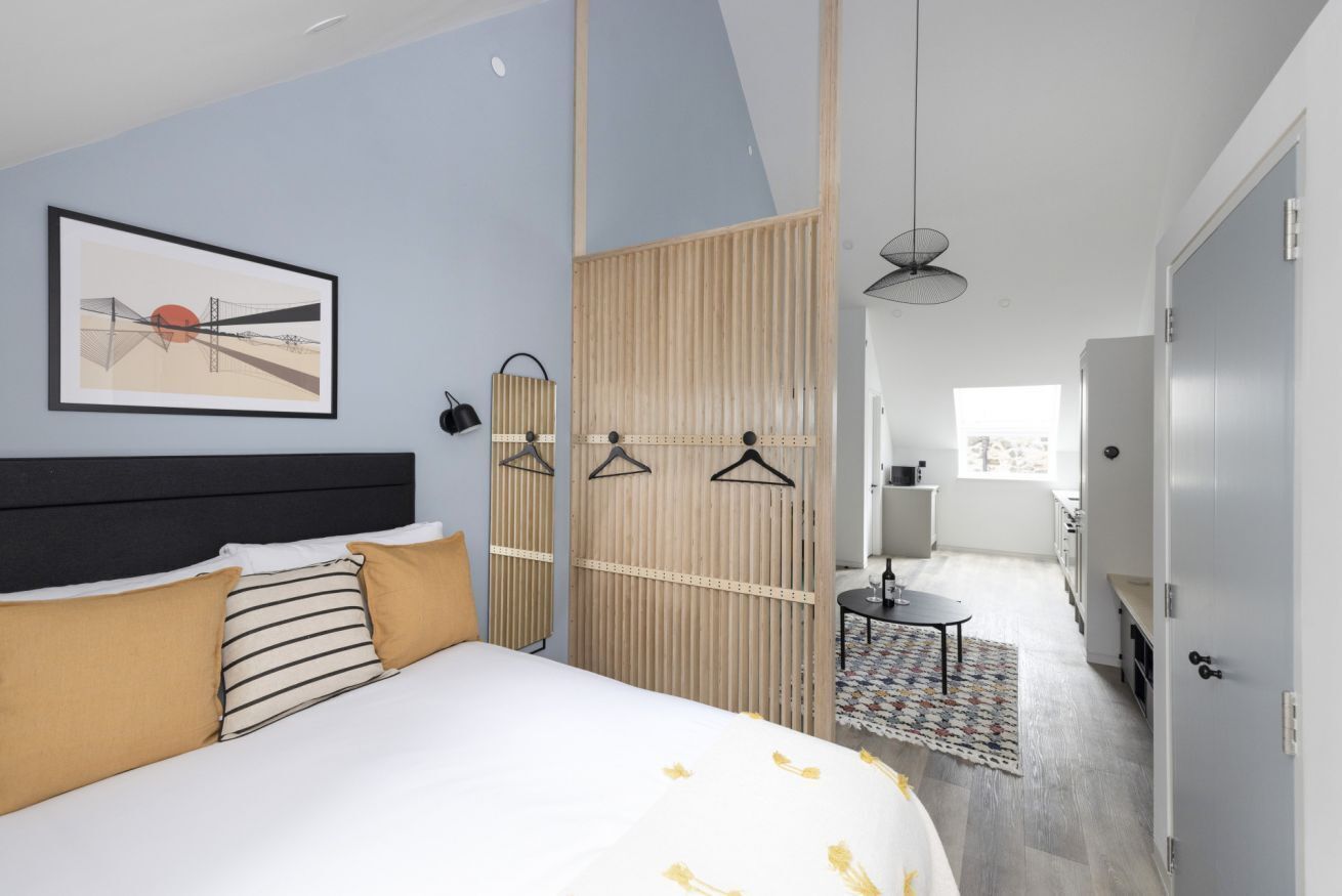 1 Schlafzimmer, Bügeleisen/Bügelbrett