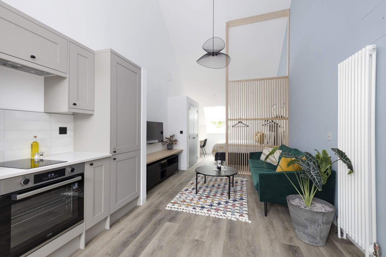 1 bedroom, iron/ironing board