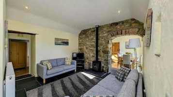 TV, peis og DVD-spiller