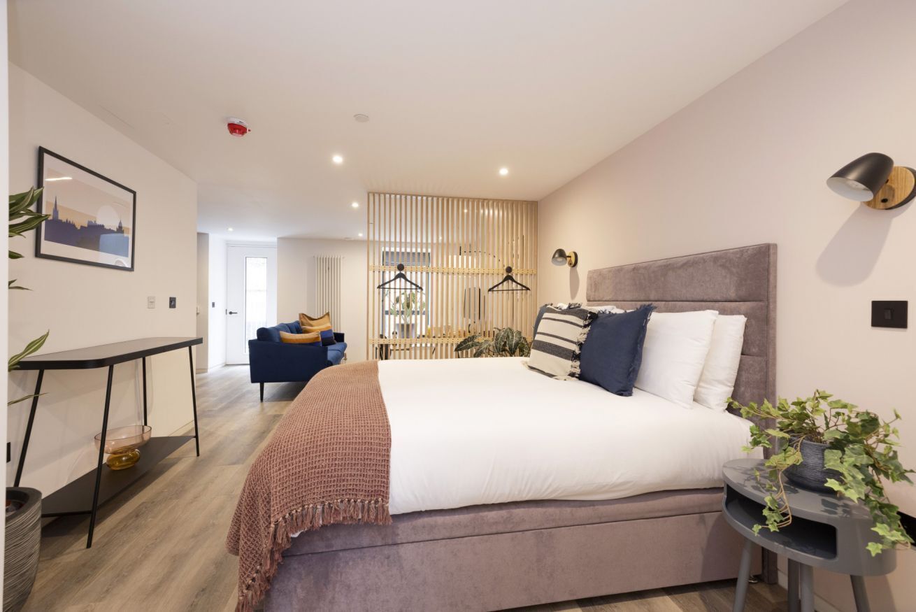 1 bedroom, iron/ironing board