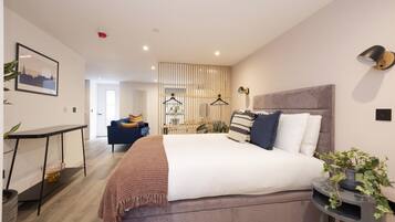 1 bedroom, iron/ironing board