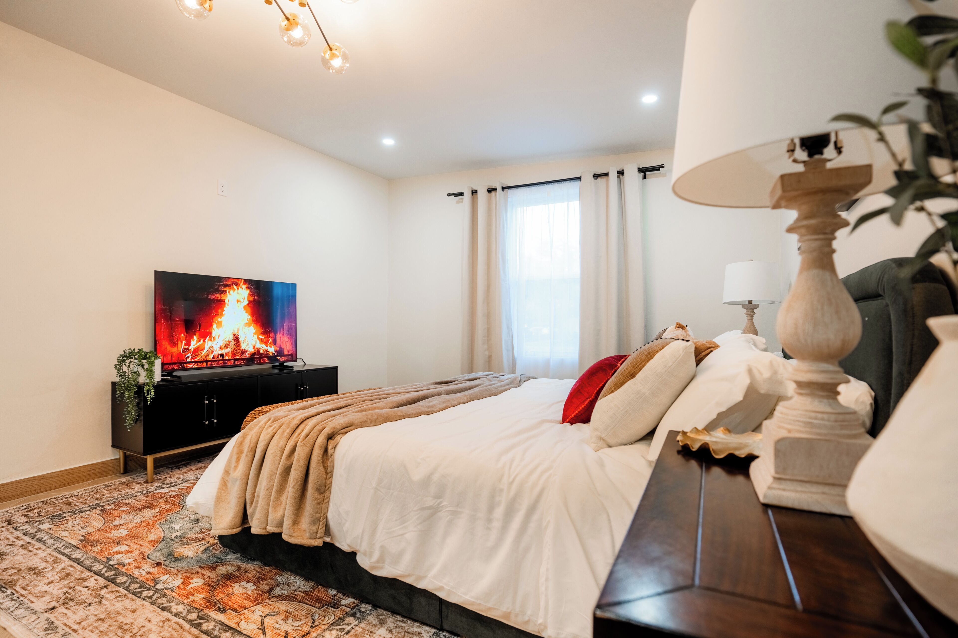 Bügeleisen/Bügelbrett, kostenloses WLAN, Bettwäsche