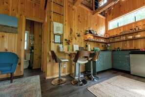 Interior - The Studio with a View. Bring your dog, too! (Brattleboro)
