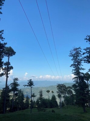 Vista desde la propiedad