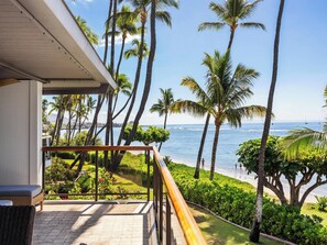 Property grounds - Newly Remodeled- Stunning 4Bd Oceanfront Villa in Lahaina, directly on Baby Beac (Lahaina)
