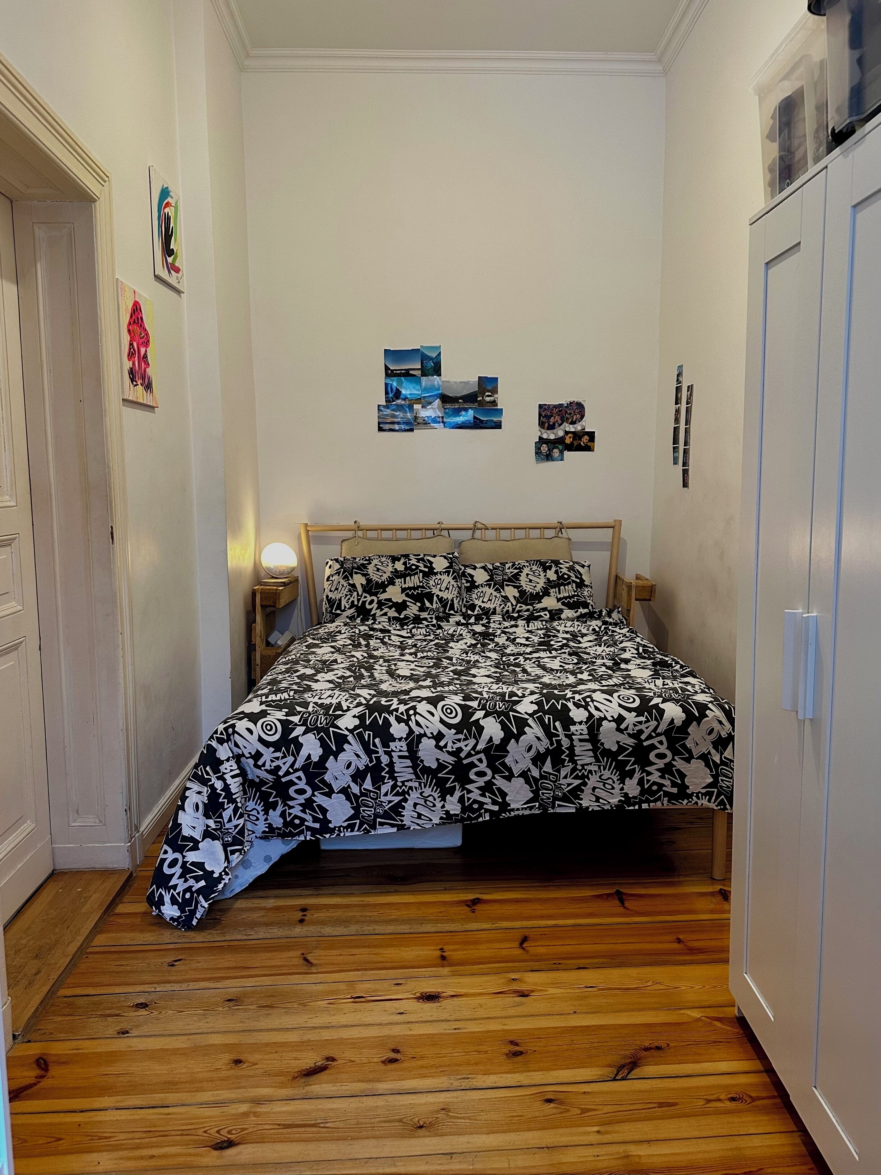 1 chambre, bureau, fer et planche à repasser, Wi-Fi gratuit